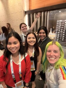 Nacht & Lewis marketing team networking with industry peers at SMPS Pacific Regional Conference, professional development in AEC marketing