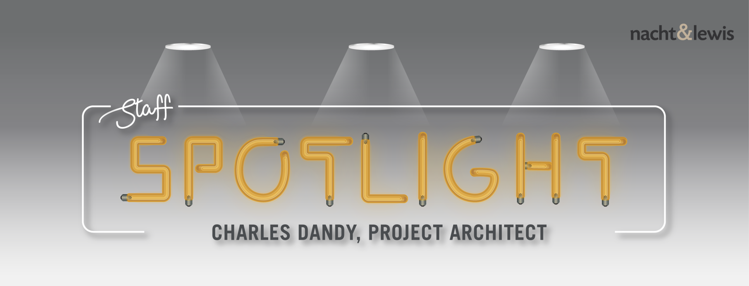 Staff Spotlight - Charles