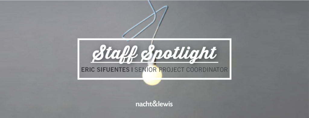 Staff Spotlight: Eric Sifuentes